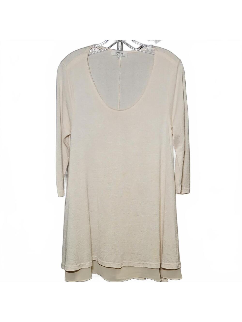 Umgee | Beige Long Flowy Top | S